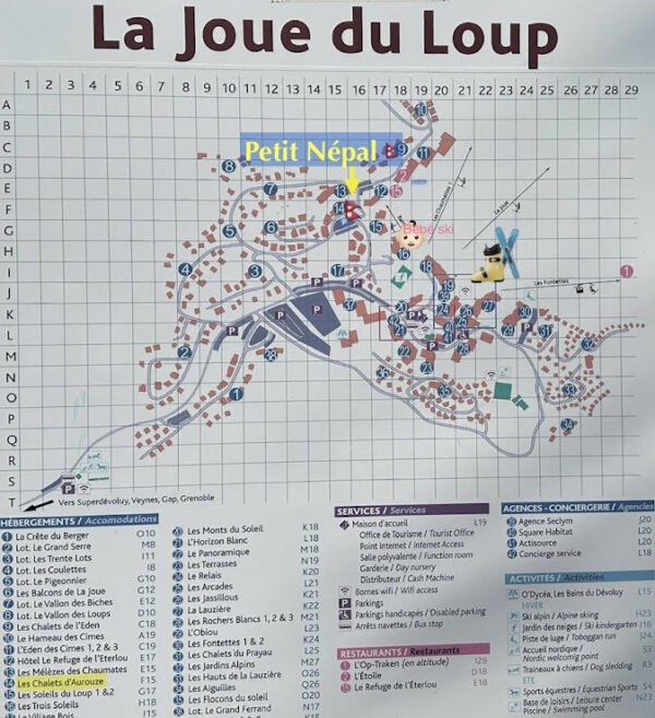 Loue appartement à La Joue du Loup hautes alpes, station ski Superdévoluy, idéal pour vos vacances en montagne été comme hiver