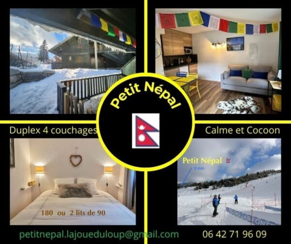 loue appartement à la Joue du Loup, station de ski dans les hautes alpes, même domaine de ski que Superdévoluy, idéal pour vos vacances en montagne été comme hiver